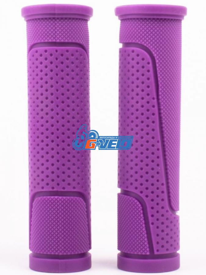 Грипсы Vinca Sport, 125 мм, фиолетовые, H-G 63 violet