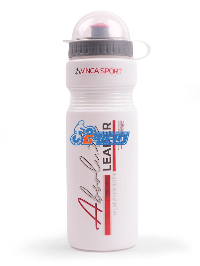 Фляжка Vinca Sport, с защитой от пыли 750мл, "лидер" красная, VSB 21 leader red