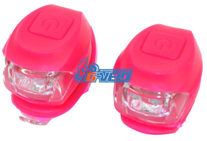 Vinca Sport, Комплект силиконовых фонарей, розовый VL 267-2B Kids (P)