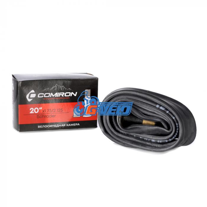 Камера 20 COMIRON 20*1,75/1,95 автониппель AV 45 мм, бутил