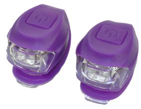 Vinca Sport, Комплект силиконовых фонарей, фиолет, VL 267-2B violet