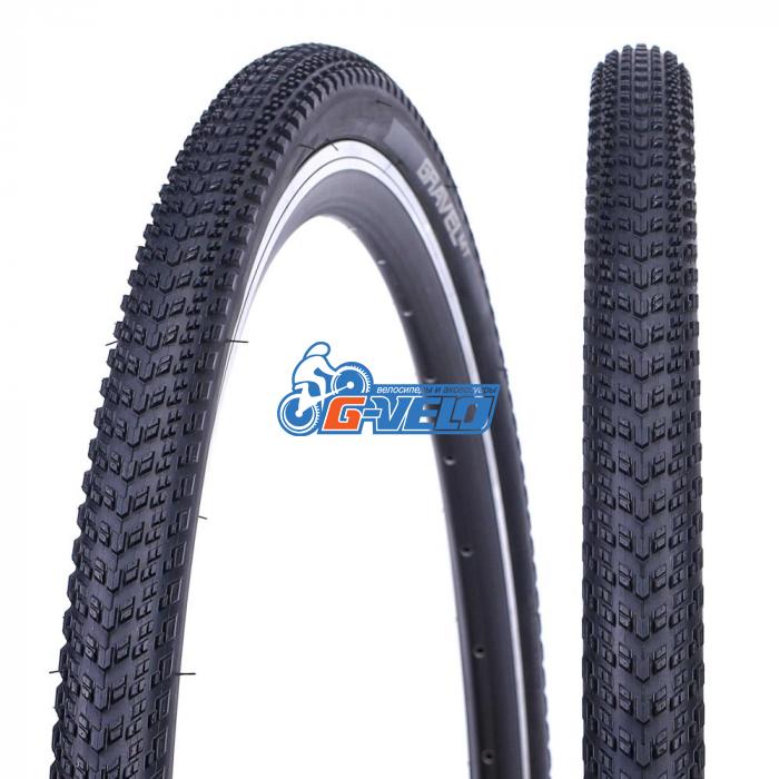 Велопокрышка 700 CHAOYANG GRAVEL 700х38С GRAVEL MT 40-622 Shark Skin Single 60TPI Black Wire 500g