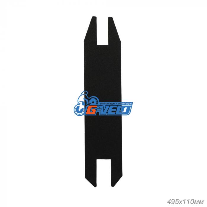 Шкурка противоскользящая для трюкового самоката GT300 чёрная размер 495х110мм