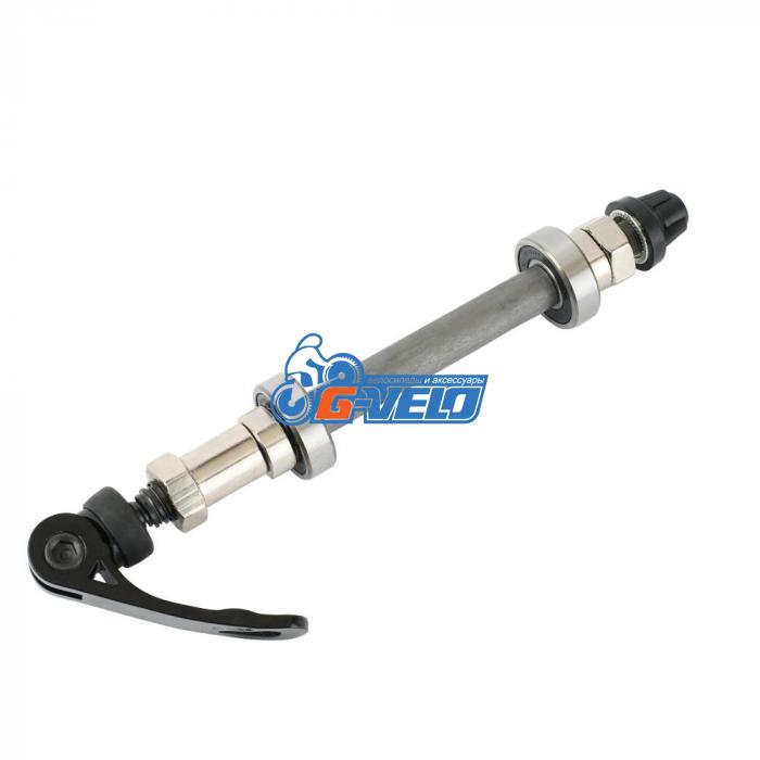 Ось задней втулки под эксцентрик 3/8*145мм, промподшипники, 6000RS, с эксцентриком