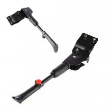 Подножка алюминиевая GVELO, регулируемая, крепление на перо, алюминий/сталь, рег. кнопкой