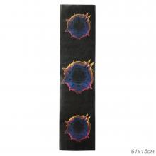 Шкурка противоскользящая для скейта логборда самоката GT300-1 размер 153х610мм