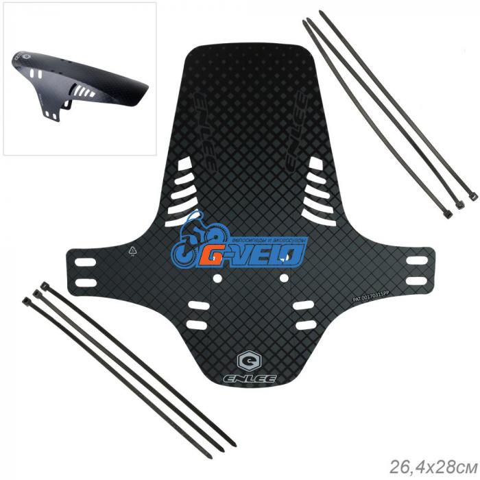 Крыло переднее ENLEE с креплением на вилку, 25 гр