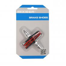 Колодки V-brake MIXIEER MX-BS127 70 мм черные/краные