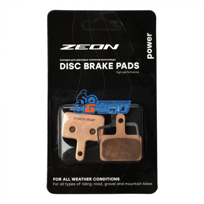 Колодки диск ZEON керамические спеченные TP-01B, для Shimano 445/446/485/486/515/525/575, Tektro