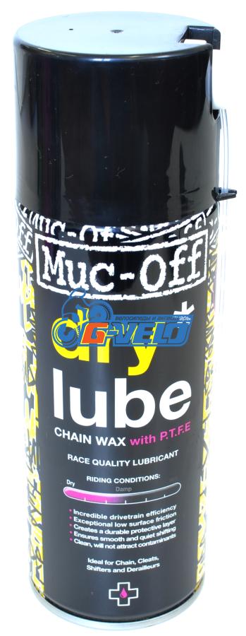 MUC-OFF, Смазка для цепи DRY LUBE PTFE, 120мл, 949