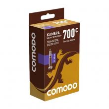 Камера 700 COMODO 700х23/28C, велониппель FV 60 мм, бутил