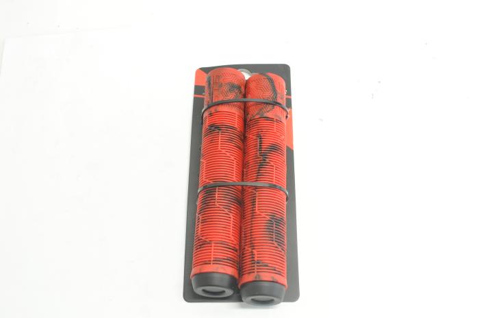 Грипсы STG Gravity, 165 мм, красные с черным