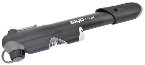 Велонасос GIYO GP-41S пластиковый с манометром, макс давление 120 psi