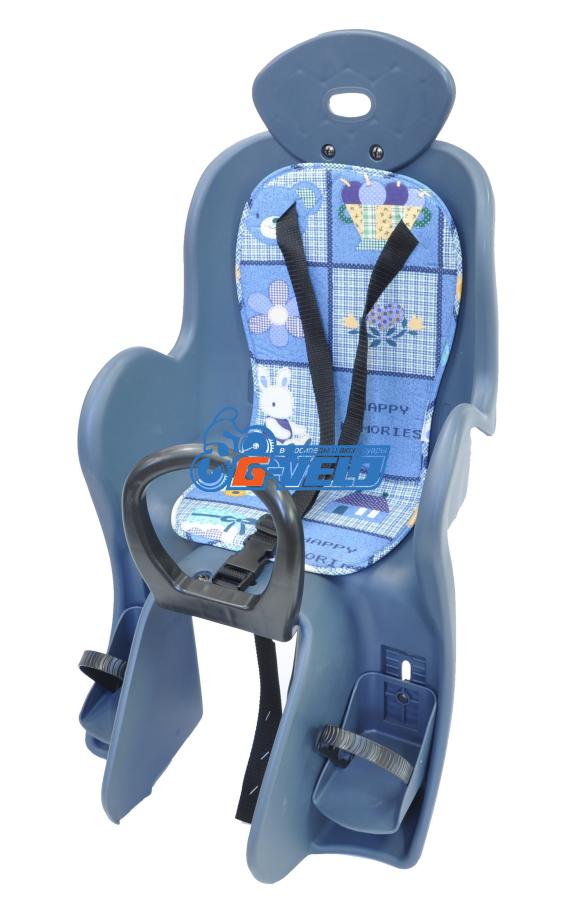 Кресло детское Vinca Sport с креплением на багажник, накладка с рисунком, VS 801 animals