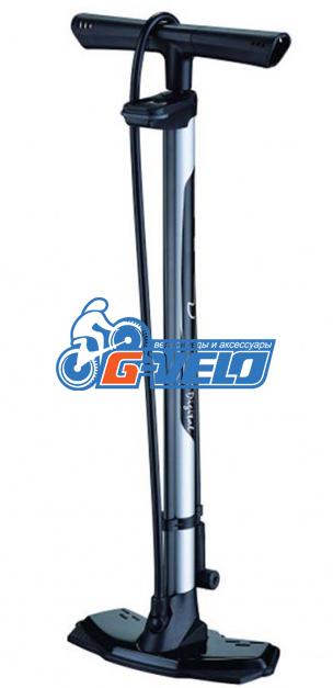 Стационарный насос с цифровым LCD манометром GIYO GF-65E, алюминиевый корпус, 12 Bar