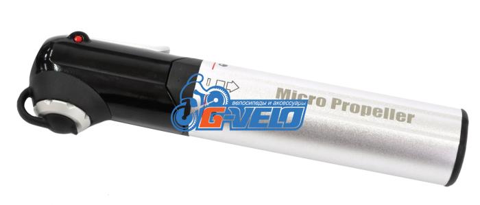 Велонасос GIYO GM-42 mini pump под универсальный, хром