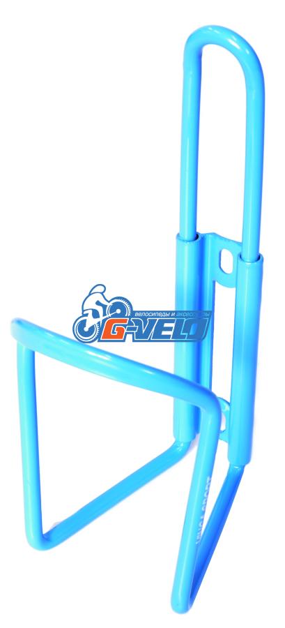 Флягодержатель алюминиевый Vinca Sport, в комплекте с болтами, голубой HC 11 blue
