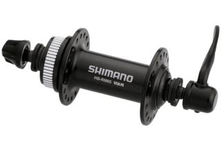 Втулка передняя Shimano HB-RM65 C-Lock 32H черная, с эксцентриком
