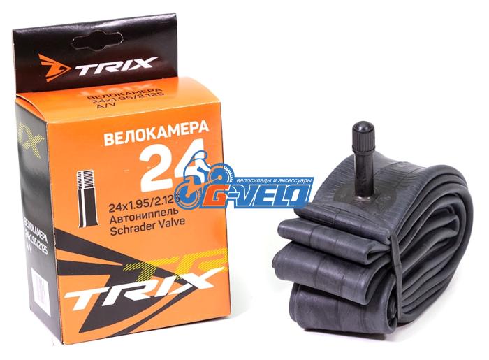 Камера 24 TRIX 24*1,95/2,125 автониппель AV, бутил