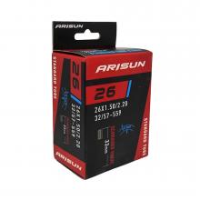 Камера 26 ARISUN 26"x2.20/2.50 (54/64-559) автониппель AV 33мм бутиловая 0.9мм