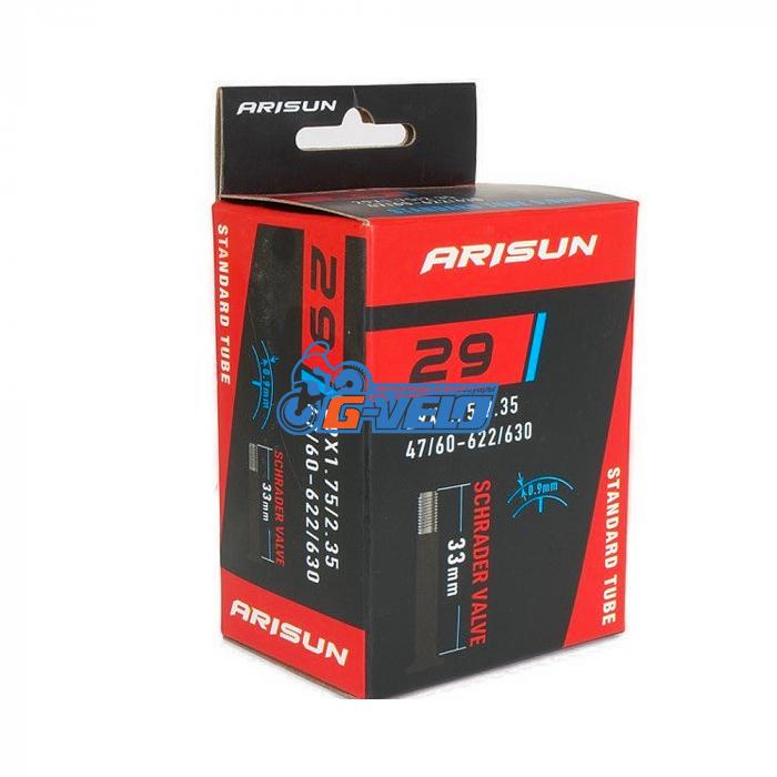 Камера 29 ARISUN 29"x1.75/2.35 (47/60-622/630) автониппель AV 33мм бутиловая 0.9мм