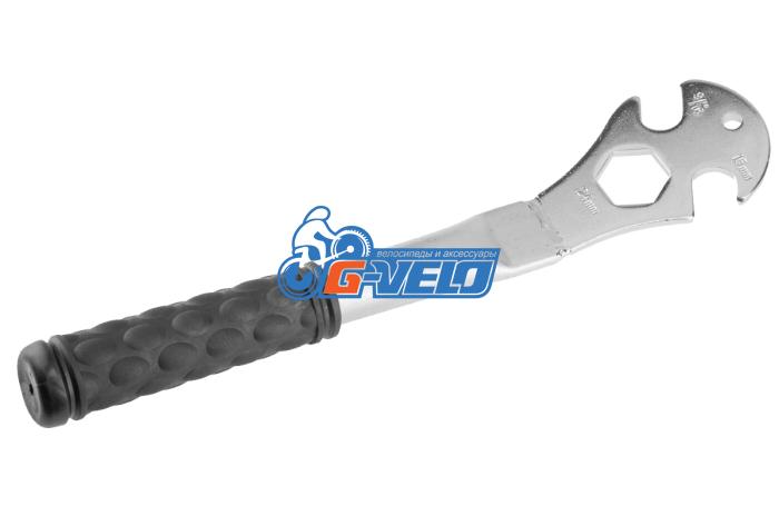 Ключ для педалей Vinca Sport, 9/16" / 15 мм / 24 мм, сталь, VSI 37