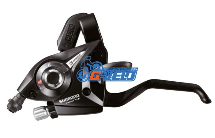 Манетка Shimano ST-EF51 3ск черный