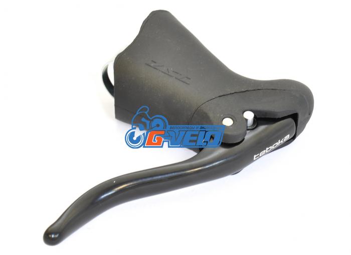 Тормозная ручка Road TEBOKA BL-208A алюминиевый корпус и рычаг, цвет черный