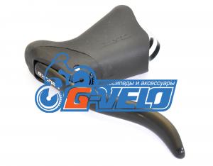 Тормозная ручка Road TEBOKA BL-208A алюминиевый корпус и рычаг, цвет черный