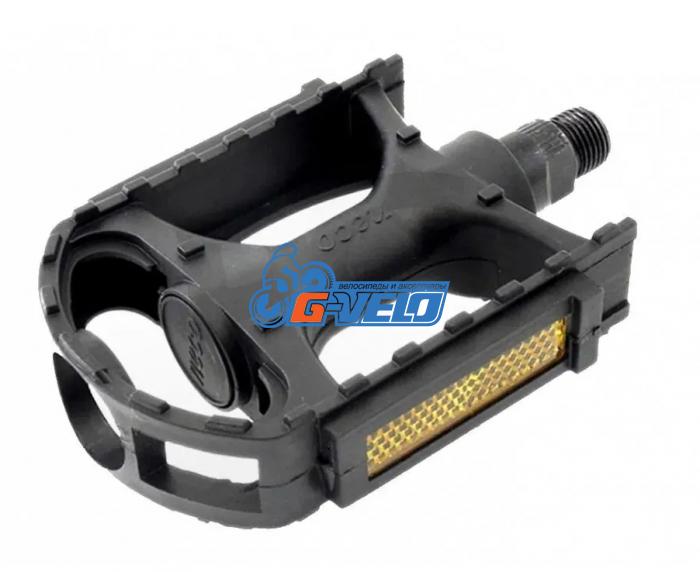 Педали NECO, WP168, ось 9/16", пластиковые, 110x84 мм, 296 гр