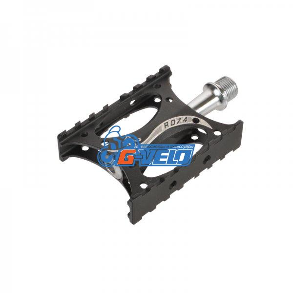 Педали WELLGO R074, ROAD/MTB, ось 9/16" на промподшипниках, 92*60*22, 228 гр