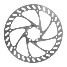 Ротор Alligator Pizza для дискового тормоза 180мм серебро