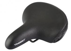 Седло TINGBO E-6009 с пружинами серия CITY/COMFORT, вес 490g, размер 255 x 210mm