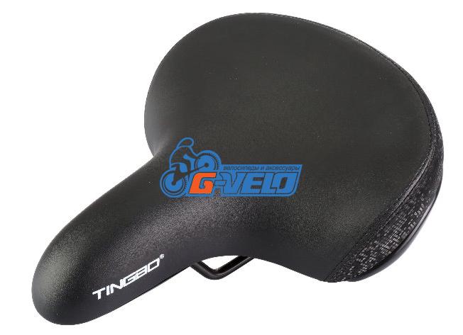Седло TINGBO E-6009 с пружинами серия CITY/COMFORT, вес 490g, размер 255 x 210mm