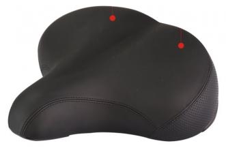 Седло TINGBO E-8006-1  серия CRUISER, вес 400g, размер 266 x 258mm