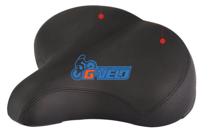 Седло TINGBO E-8006-1  серия CRUISER, вес 400g, размер 266 x 258mm