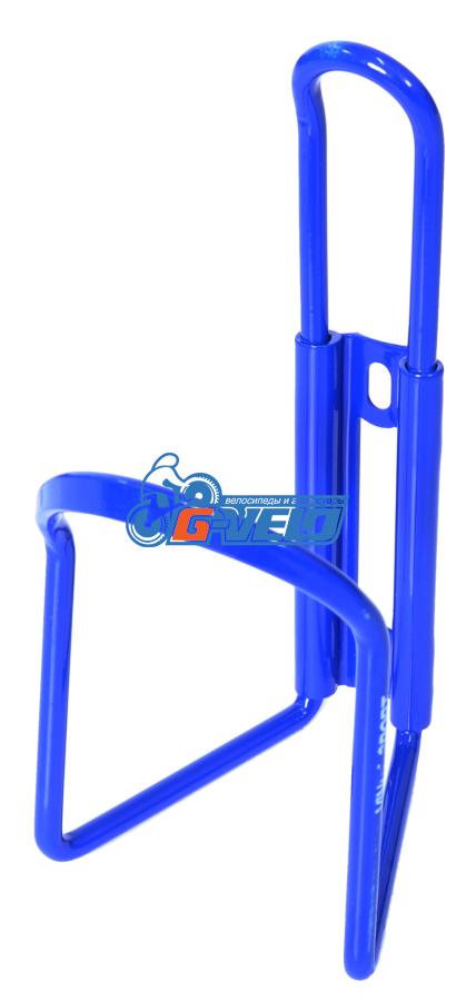 Флягодержатель алюминиевый Vinca Sport, в комплекте с болтами, синий HC 11 dark blue