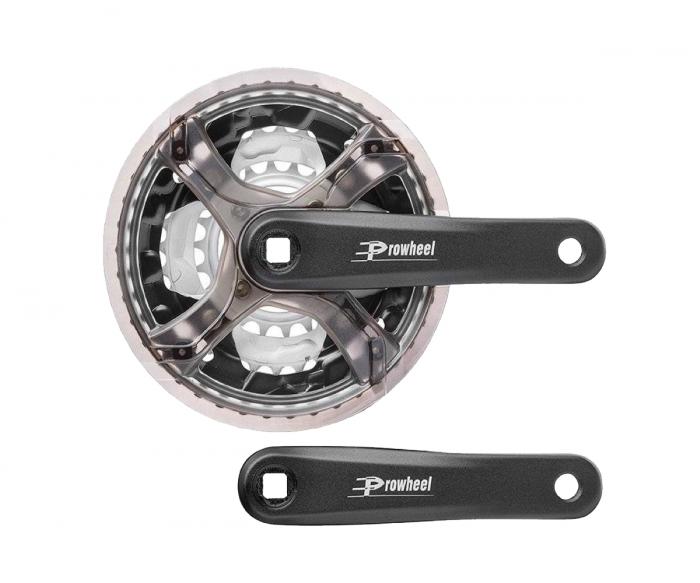 Система Prowheel 42/32/22, алюм. шатуны 170 мм, под квадрат, с пласт. защитой