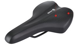 Седло TINGBO V-3663 серия MTB, вес 370g, размер 265 x 160mm
