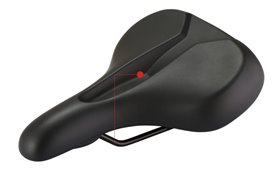 Седло TINGBO V-6221 серия CITY/COMFORT, вес 480g, размер 265 x 200mm