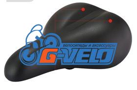 Седло TINGBO V-8219 с пружинами серия CITY/COMFORT, вес 650g, размер 275 x 205mm