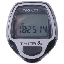 Велокомпьютер Techwell проводной Thita-2 8 функций, черный