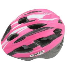 Велошлем VENZO VZ20-F26K-001, розовый