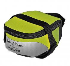 Vinca Sport, Сумка под седло со светоотражающими вставками, 140*85*60мм, "night vision"