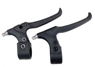 Тормозные ручки Vinca Sport, (пара),  материал - пластик/сталь, черные, VB 50 black