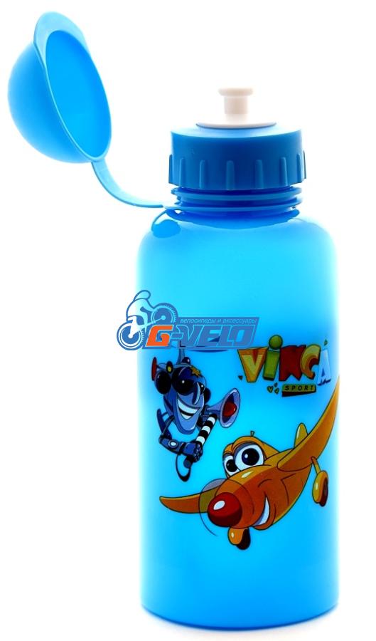 Vinca Sport, Фляжка 500мл голубая, рисунок - "вертолетики", VSB 03 blue